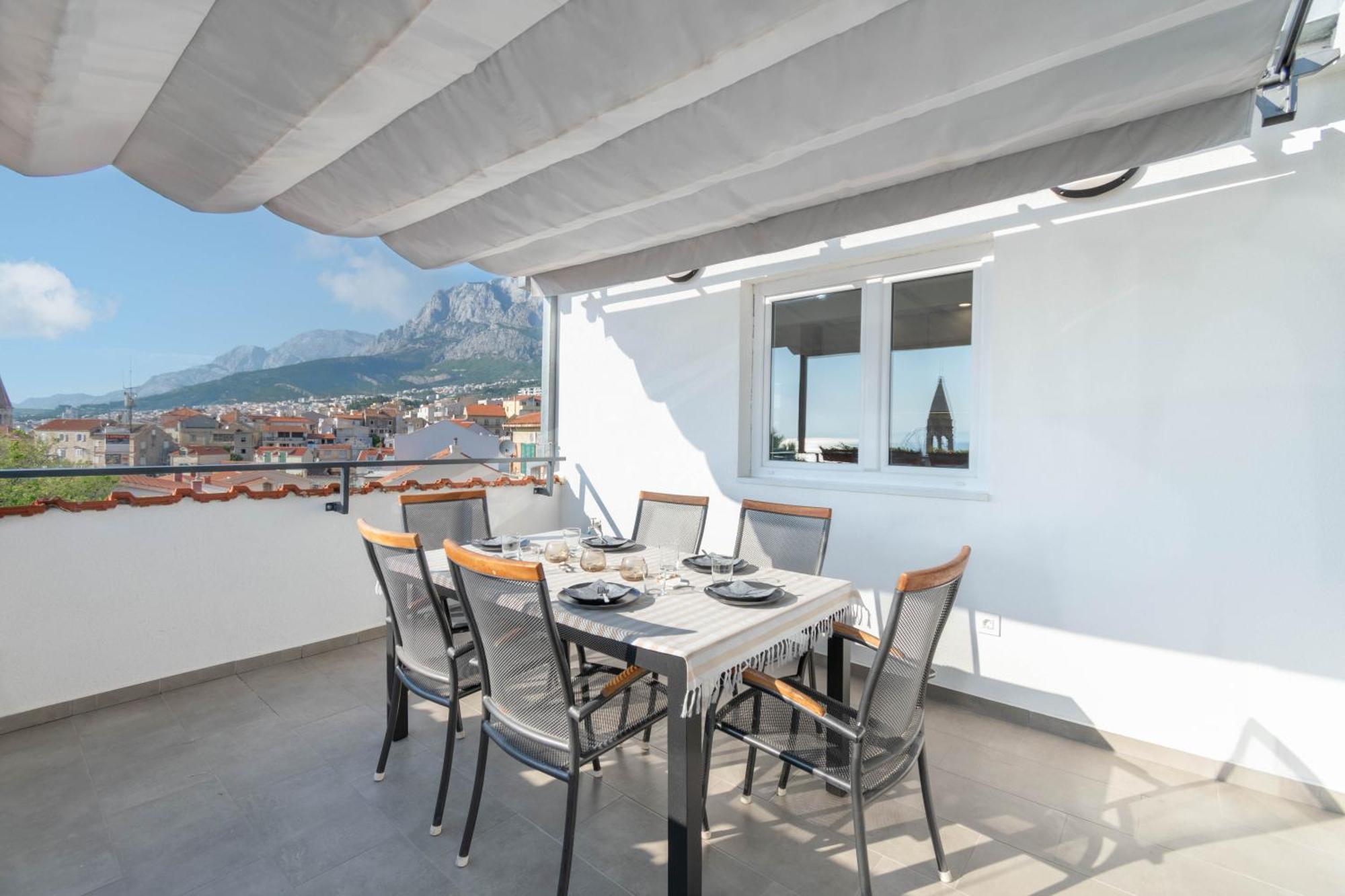 Apartman L&L Makarska Bagian luar foto